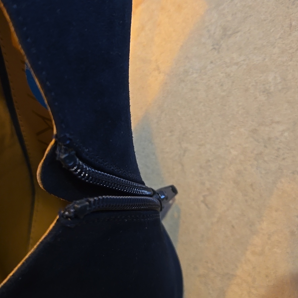 Calvin Klein Faux Suede Heels - Picture 5 of 9